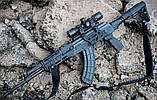 Цівка Leapers UTG PRO Super Slim M-LOK для АК-47/74/АКМ (алюміній) чорна, фото 8