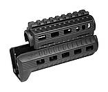Цівка DLG Tactical (DLG-122) для АКС-74У (полімер) чорна, фото 4