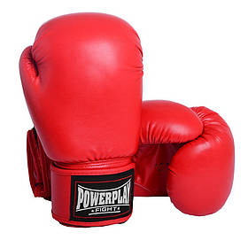 Боксерські рукавиці PowerPlay 3004 Classic Червоні 16 унцій