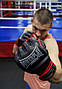 Рукавиці для MMA PowerPlay 3058 Чорно-Червоні M, фото 5