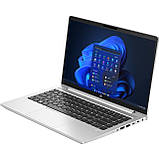 HP Ноутбук Probook 440-G10 14" FHD IPS AG, Intel i3-1315U, 16GB, F512GB, UMA, Win11P, сріблястий, фото 2