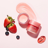 Ночная маска для губ Lip Sleeping Mask mini (Berry) миниатюра Laneige, 3 мл