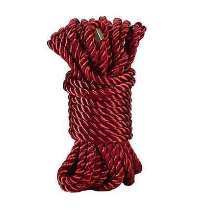 Розкішна мотузка для Шибарі Zalo Bondage Rope Red, фото 1