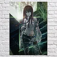 Плакат "Врата Штейна, Steins;Gate", 60×43см