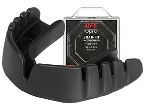 Капа боксерська OPRO Junior Snap-Fit UFC Hologram Black (art.002263001)