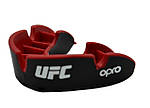 Капа OPRO Silver UFC дитяча (вік до 11) Black/Red (ufc.102515001), фото 6