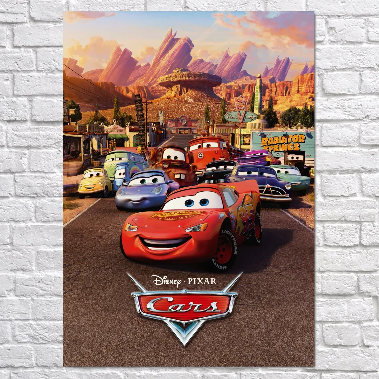 Плакат "Тачки, Cars", 60×43см