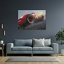 Плакат "Блискавка МакКвін, Тачки, Cars, McQueen", 43×60см, фото 3