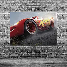 Плакат "Блискавка МакКвін, Тачки, Cars, McQueen", 43×60см, фото 3