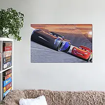 Плакат "Тачки 3, Cars 3", 34×60см, фото 2