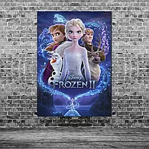 Плакат "Крижане серце 2, Frozen 2", 60×43см, фото 3
