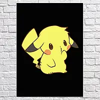 Плакат "Покемон Пикачу, Pokemon Pikachu", 60×43см