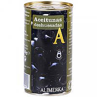 Оливки ALIMERKA PITTED BLACK OLIVES Доставка з США від 14 днів - Оригинал