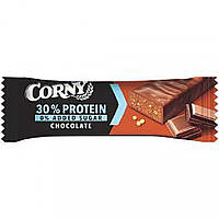 Батончик CORNY BARRITA 0% AZUCAR 30% PROTEIN CHOCOLATE50гр. Доставка з США від 14 днів - Оригинал