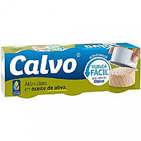 Консерва из тунца CALVO AUN CLARO ACEITE DE OLIVAбрутто(195гр.) нетто(156гр.) Доставка з США від 14 днів -