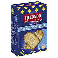 Печеный хлеб RECONDO TOASTED BREAD WITHOUT SALT AND SUGAR 270гр. Доставка з США від 14 днів - Оригинал