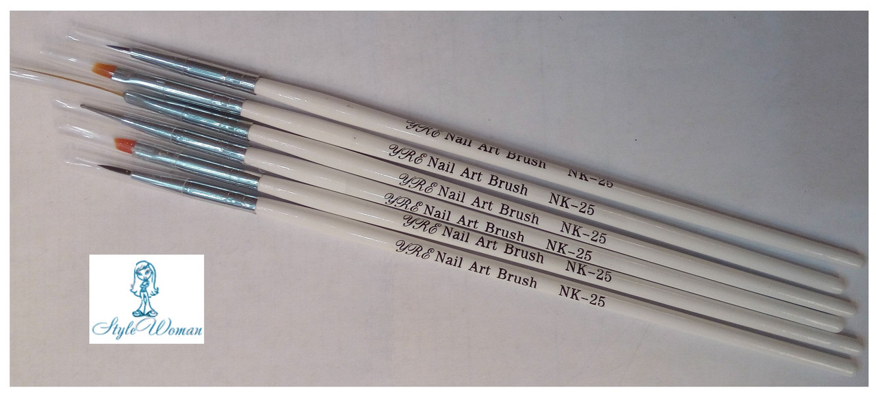 Кисті для розпису нігтів Yre Nail Art Brush NK-25