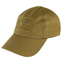 Тактическая бейсболка летняя Condor Mesh Tactical Cap TCM Coyote Brown