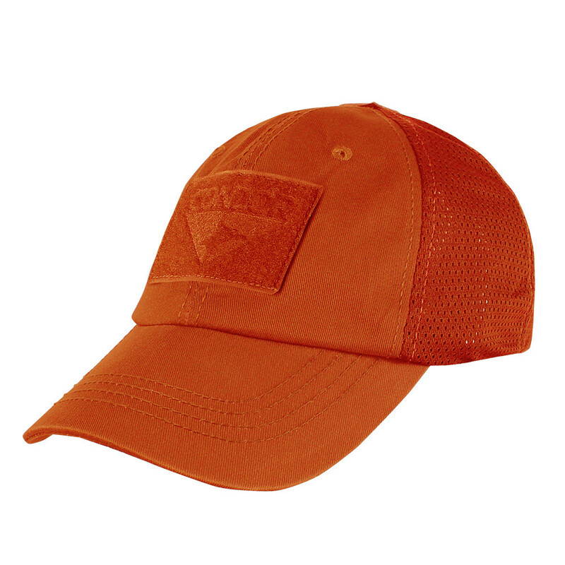 Тактичний кашкет бейсболка літня Condor Mesh Tactical Cap TCM Помаранчевий