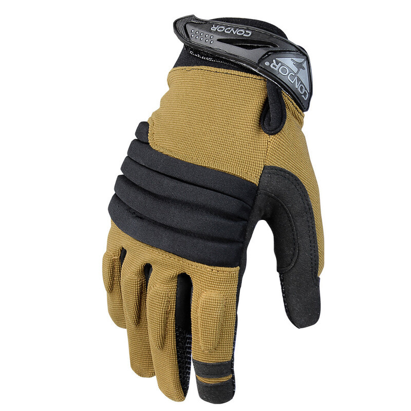 Тактические защитные перчатки Condor STRYKER PADDED KNUCKLE GLOVE 226 Large, Тан (Tan) - фото 1 - id-p1124821484