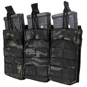 Підсумок для AR магазинів карабіну потрійний відкритий молле Condor M4/M16 TRI OPEN TOP MAG POUCH MA27 Crye Precision MultiCam