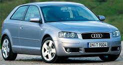 Багажник поперечки на Audi A3 Hatchback 2004-2011 плоский дах CAMEL Кенгуру