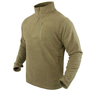 Флісовий пуловер Condor 1/4 Zip Fleece Pullover 607 Small, Coyote Brown