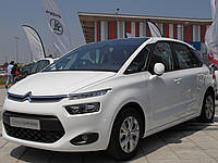 Багажник поперечки на CITROEN C4 Picasso минивен 2007-2013 штатные места крепления Combi Кенгуру