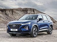 Багажник на крышу HYUNDAI Santa Fe 2019- поперечки на интегрированный рейлинг Integra techno Кенгуру