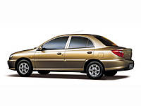 Багажник поперечки на KIA Rio Sedan, Hatchback 2000- гладкая крыша CAMEL Кенгуру