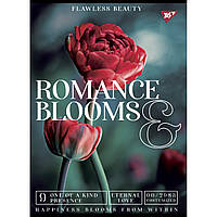 Зошит для записів А4 Yes Romance blooms 48 аркушів клітинка 681934