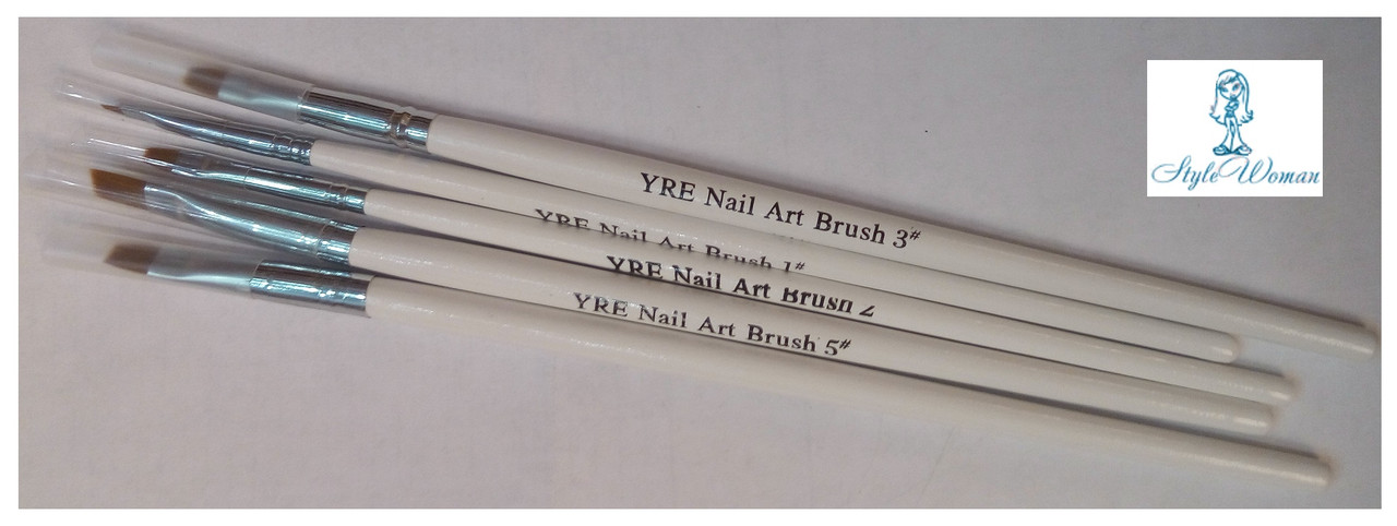Пензлі для розпису нігтів Yre Nail Art Brush