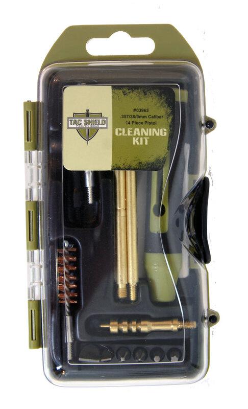 Набір для чистки пістолета Tac Shield 0396 14 Piece Pistol Cleaning Kit .45