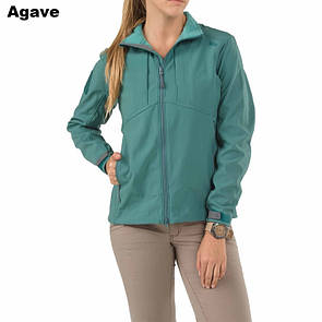 Жіноча тактична софтшел куртка 5.11 WOMEN’S SIERRA SOFTSHELL 38068 Small, Agave