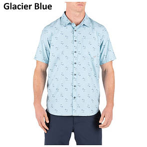 Сорочка 5.11 LIFE'S A BREACH SHORT SLEEVE SHIRT 71385 Medium, Glacier Blue