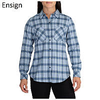Женская тактическая фланелевая рубашка 5.11 HANNA FLANNEL 62391 X-Small, Ensign Blue Plaid