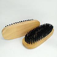 Щітка для взуття овальна чорна 140*55 мм, фото 4