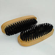 Щітка для взуття овальна чорна 140*55 мм, фото 2