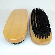 Щітка для взуття овальна чорна 140*55 мм, фото 3