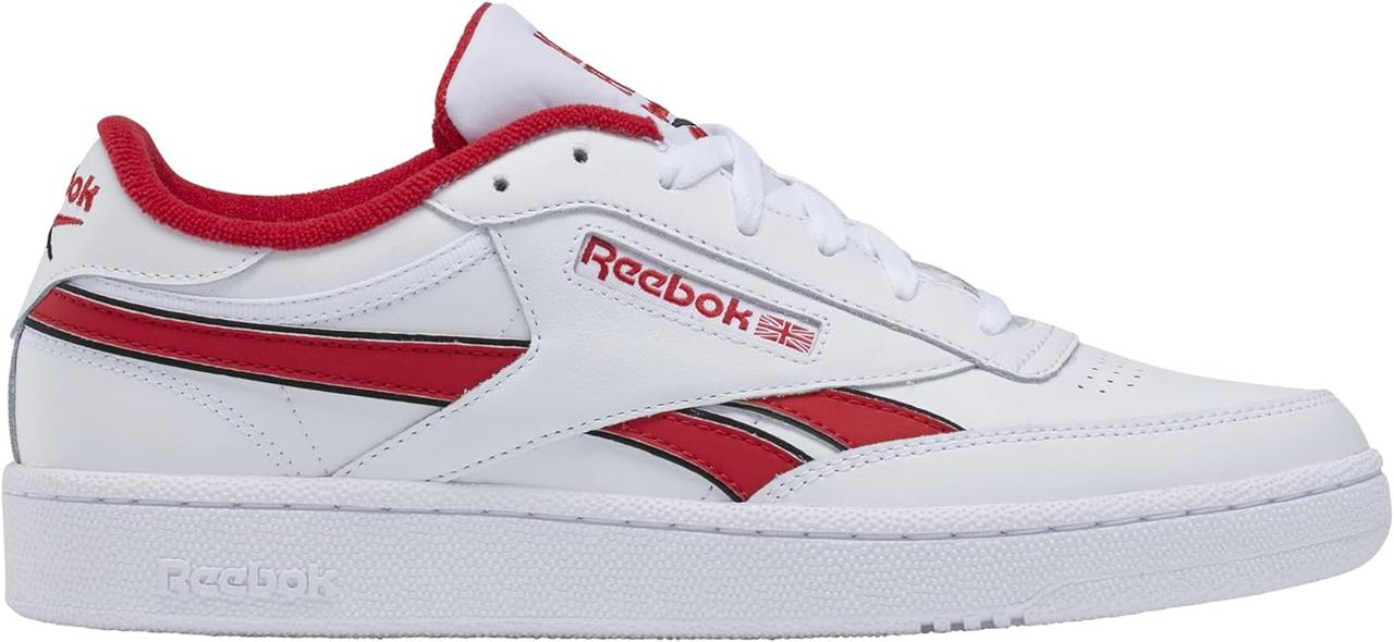 8.5 White/Vector Red/Black Жіночі кросівки Reebok Club C Revenge