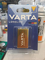 Батарейка Varta 9V LONGLIFE