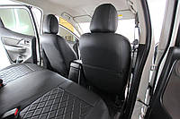 Авточехлы комбинированные Kia Carnival II 2006-2014 мінівен 7 м