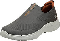 11.5 X-Wide Taupe Skechers Мужские кроссовки Gowalk 6 Stretch Fit Slipon Athletic Performance Walking Sho