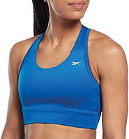 Vector Blue Large Женское спортивное бра Reebok Running Essentials с полной поддержкой