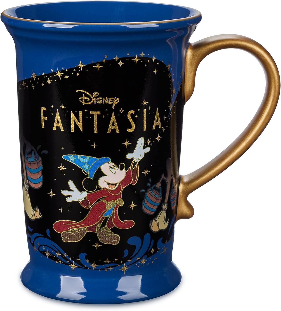 Sorcerer Mickey Mouse Color-Changing Mug Дисней Джек Скеллингтон и кружка Салли Латте? Кошмар перед Рожде - фото 2 - id-p1947976411
