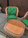 Набір Х1 з подушками +стіл Гриб квадрат, фото 8