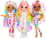 Лялька Рейнбоу Хай Розфарбуй Мене Колір та Креатив Rainbow High Color & Create Fashion DIY Doll 594123EUC, фото 6