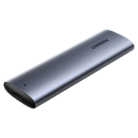Зовнішній Корпус Ugreen для M.2 SATA NGFF SSD Розміри 2280/2260/2242/2230 Сірий 5 Гбіт/с USB-C 0.5м (10903)