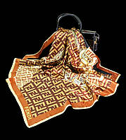 Шелковый женский платок 90х90 см