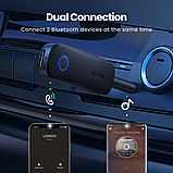Bluetooth 5.0 Аудіо Передавач Приймач Ugreen USB-3.5мм AUX Стерео Чорний з Вбудованим Акумулятором (80893), фото 3